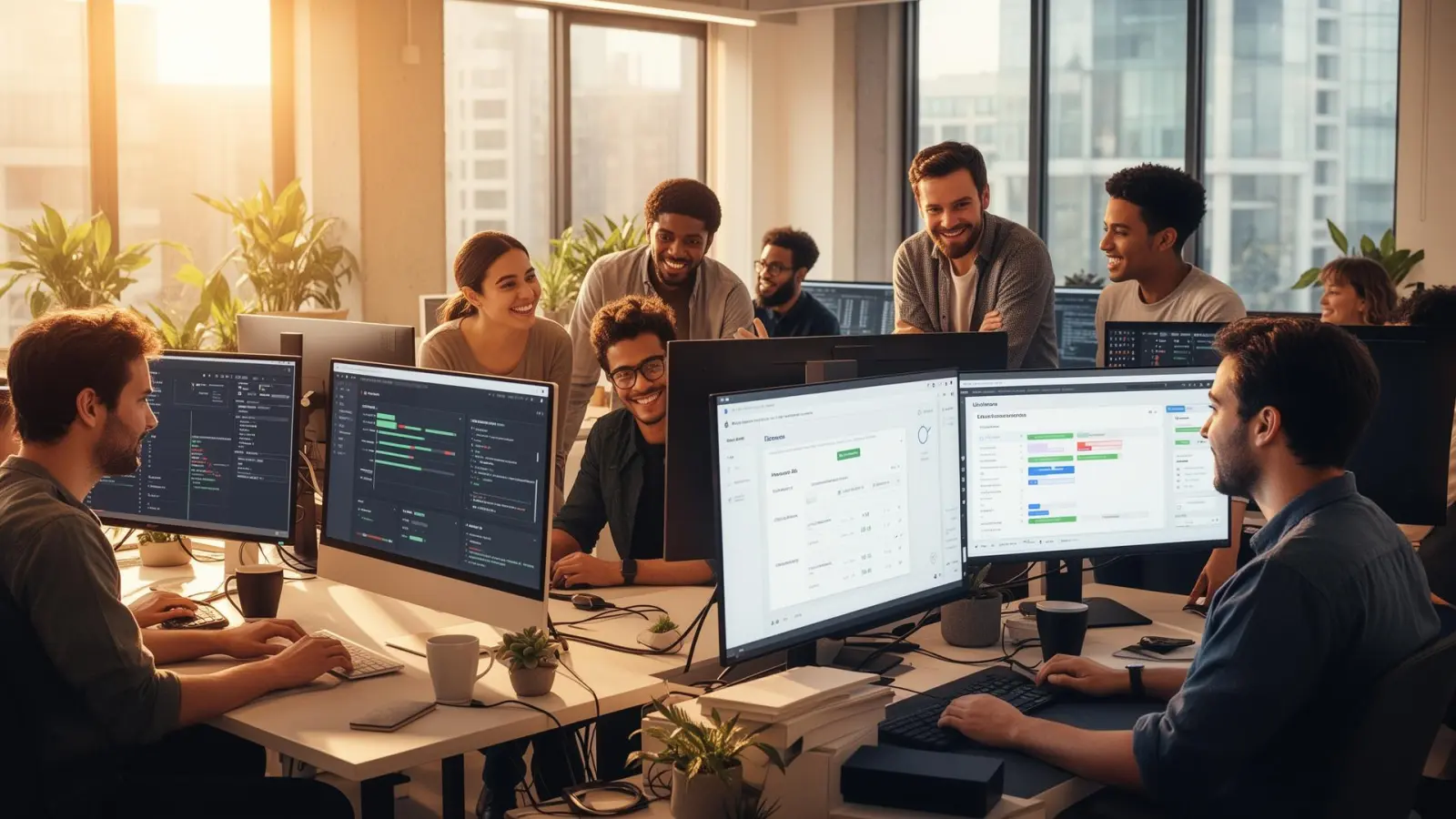 Das relaiable-Team – QA Engineers, Entwickler und AI-Spezialisten